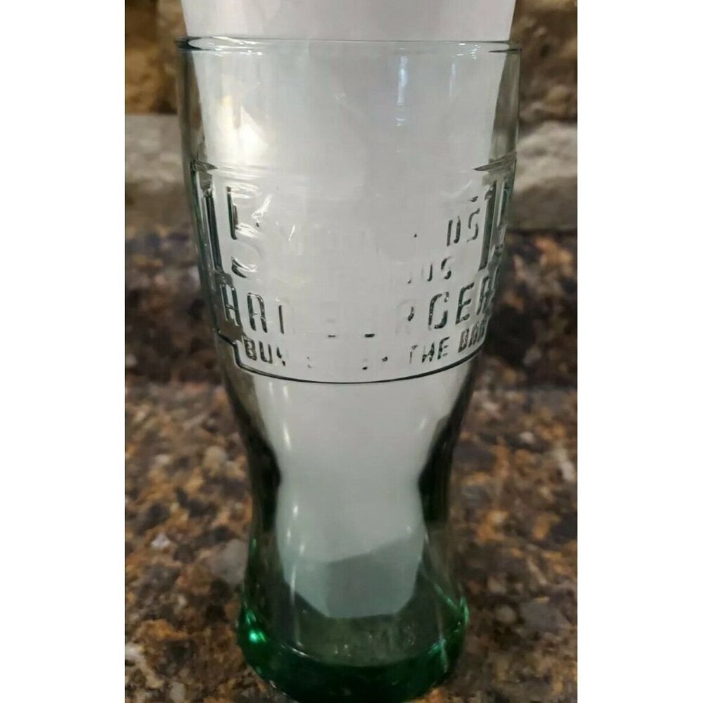 Classic McDonalds Green Glass Collector's Item